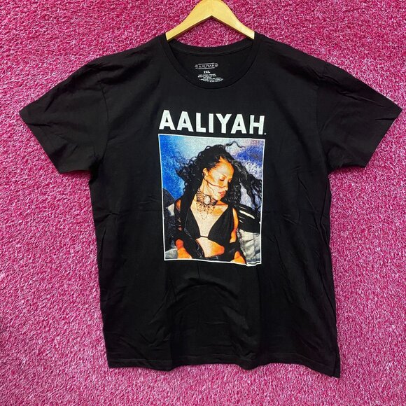 Aaliyah Age Aint Nothing but a Number New Jack Swing Tee XXL - Picture 1 of 4
